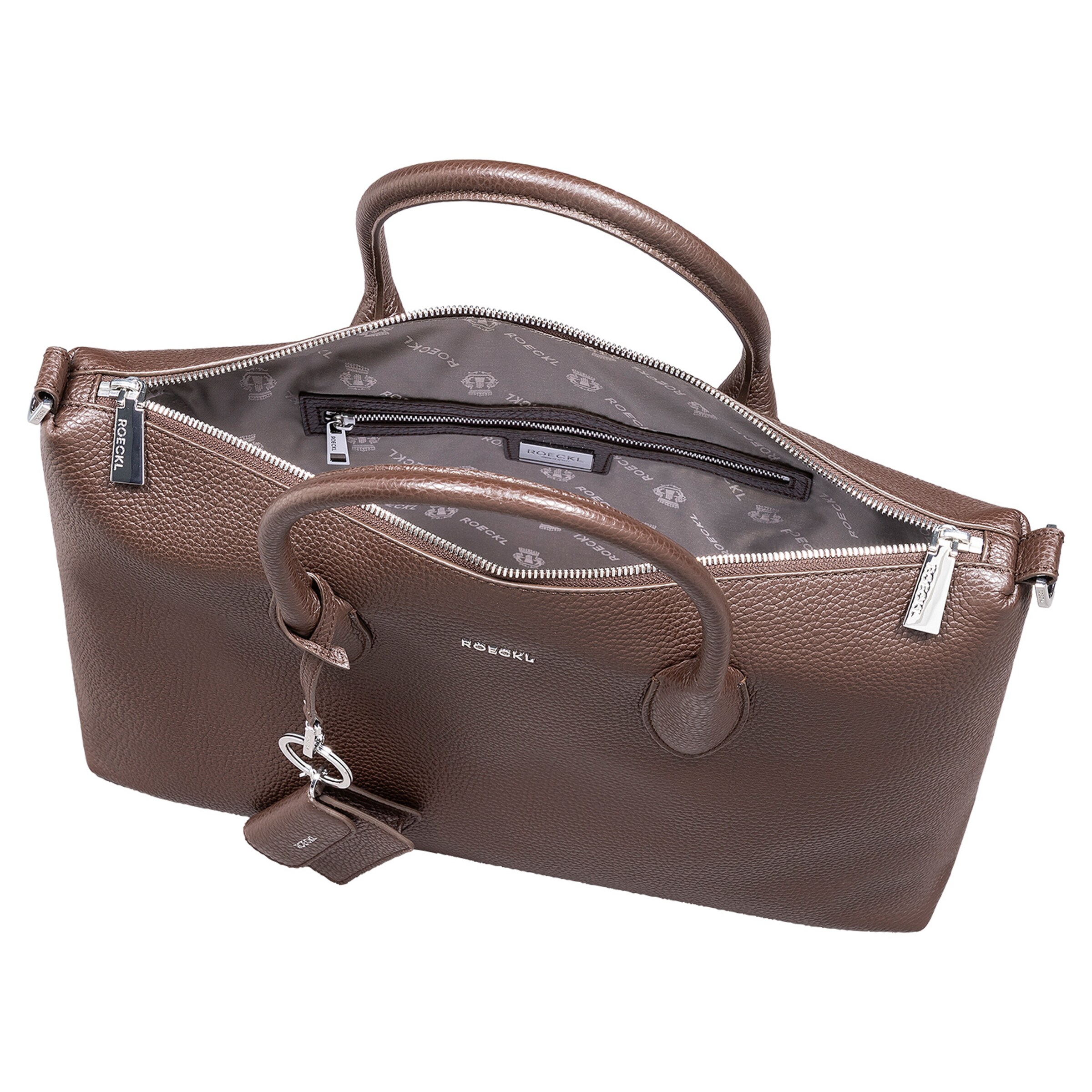 Roeckl Handtas 'DORA BUSINESS TASCHE MEDIUM' in Bruin