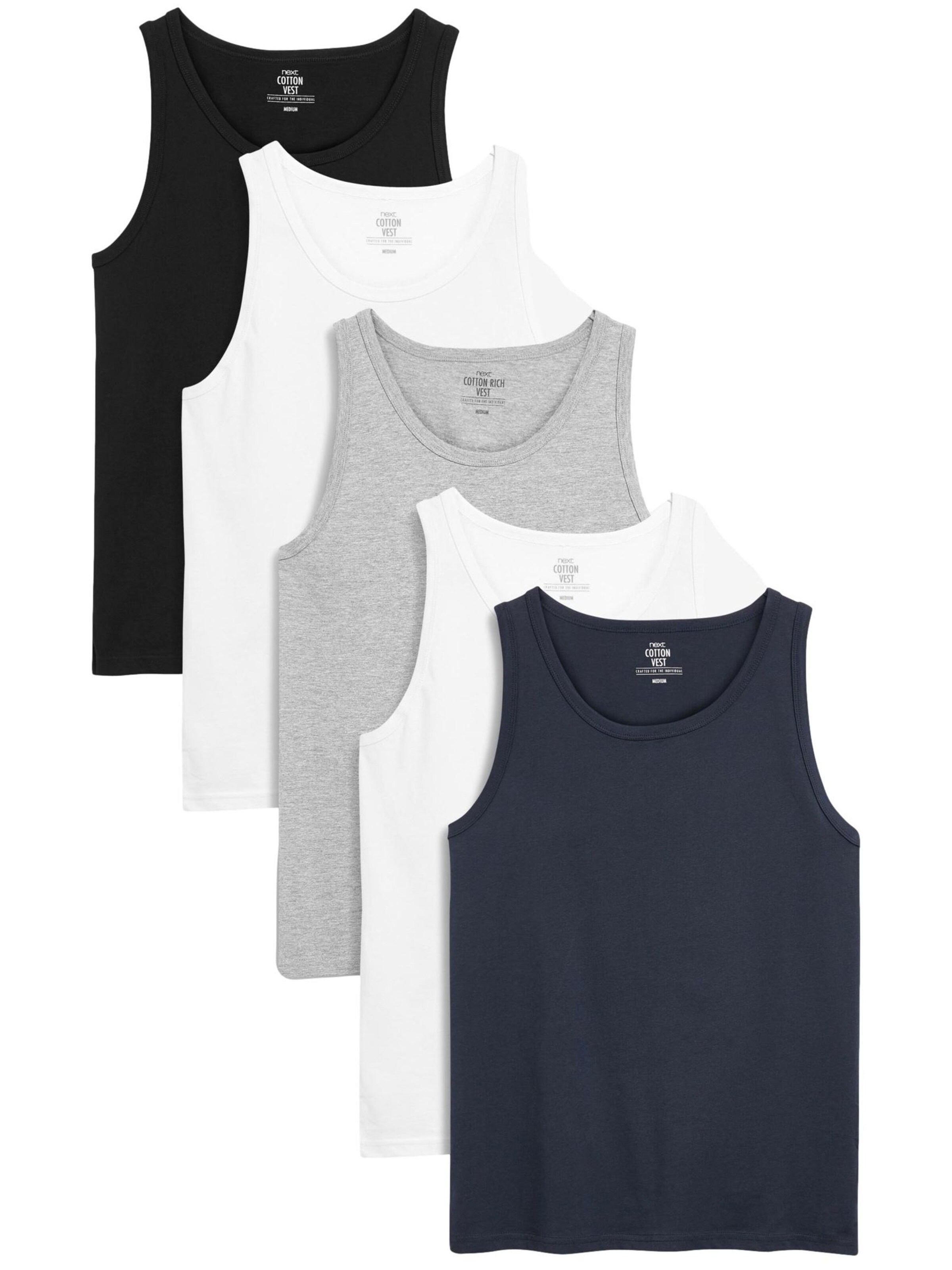 Next - Camiseta térmica en azul: frente