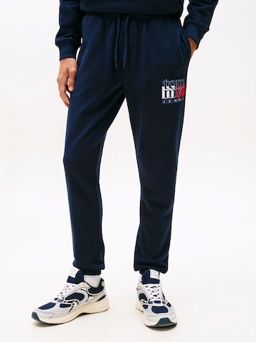 Tommy Jeans Дънки Tapered Leg Панталон в синьо: отпред