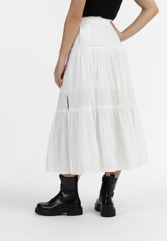 DreiMaster Vintage Φούστα σε λευκό