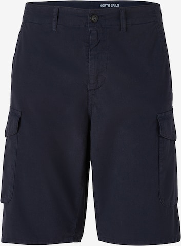 North Sails Slim fit Pants in Blue: front