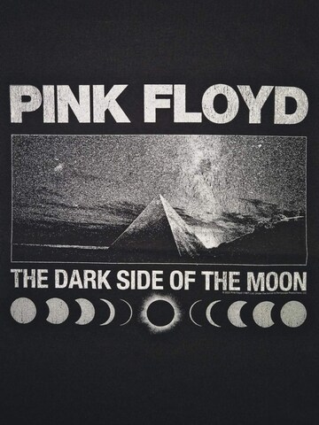 Pink Floyd Shirt 'Pink Floyd B/W Pyramids T-Shirt' in Zwart