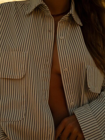 Camicia da donna 'Anisha' di EDITED in bianco