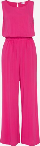 LASCANA Jumpsuit in Pink: front