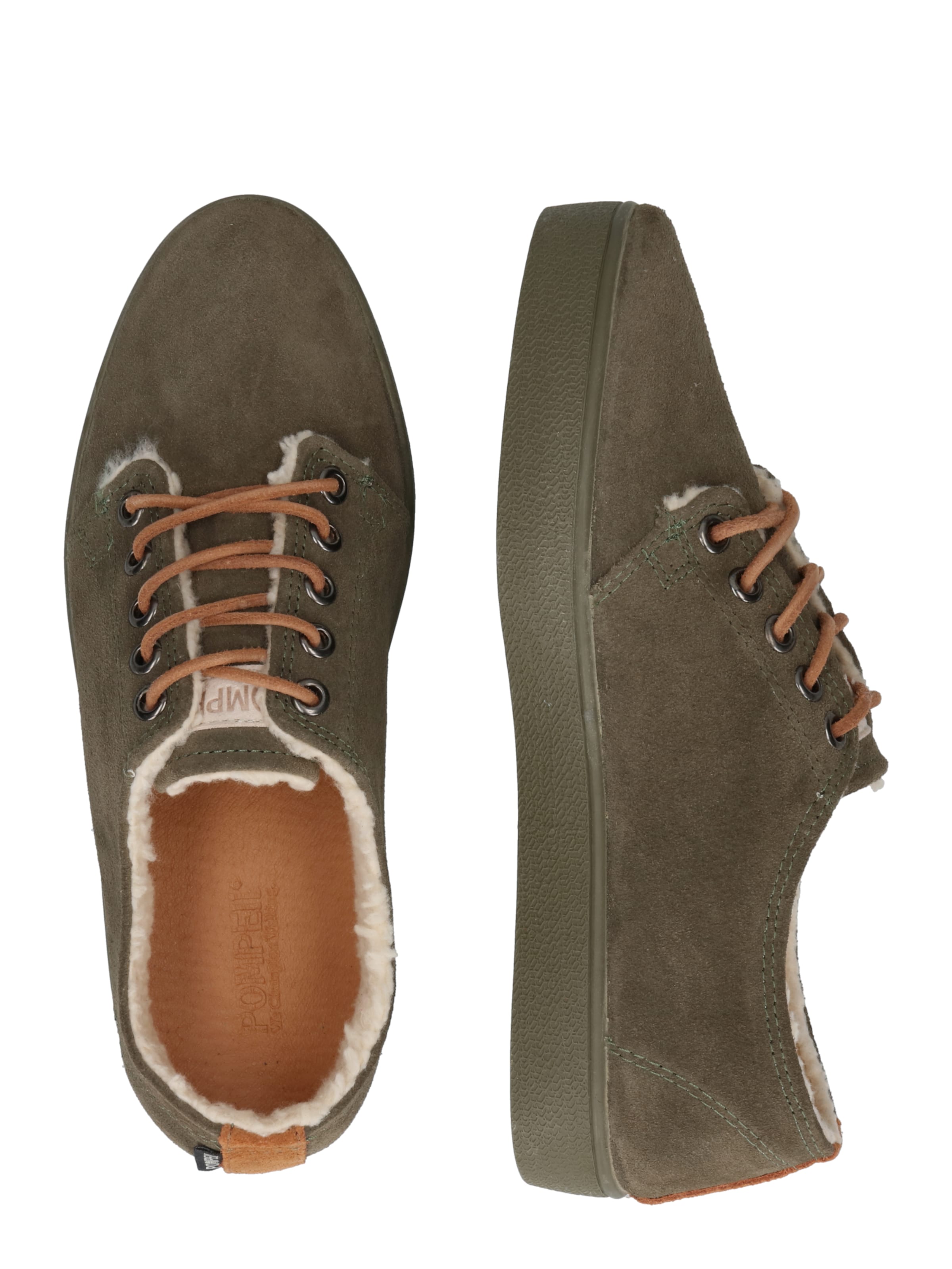 POMPEII Низкие кроссовки 'HIGBY' в Зеленый