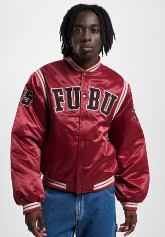 FUBU Prehodna jakna | rdeča barva: sprednja stran