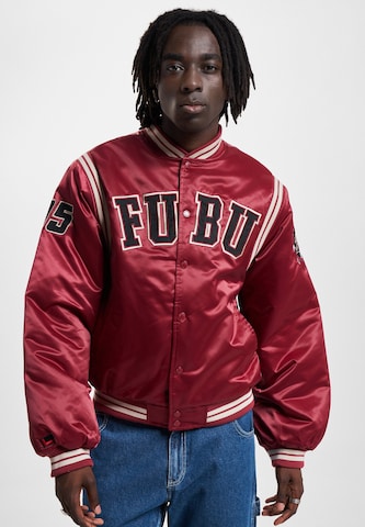 FUBU - Chaqueta de entretiempo en rojo: frente