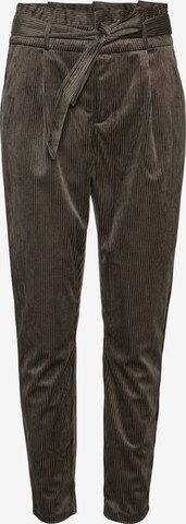 VERO MODA - Tapered Pantalón plisado 'Eva' en gris: frente