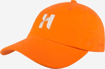 Hatland Cap 'Dawid' in Orange: front