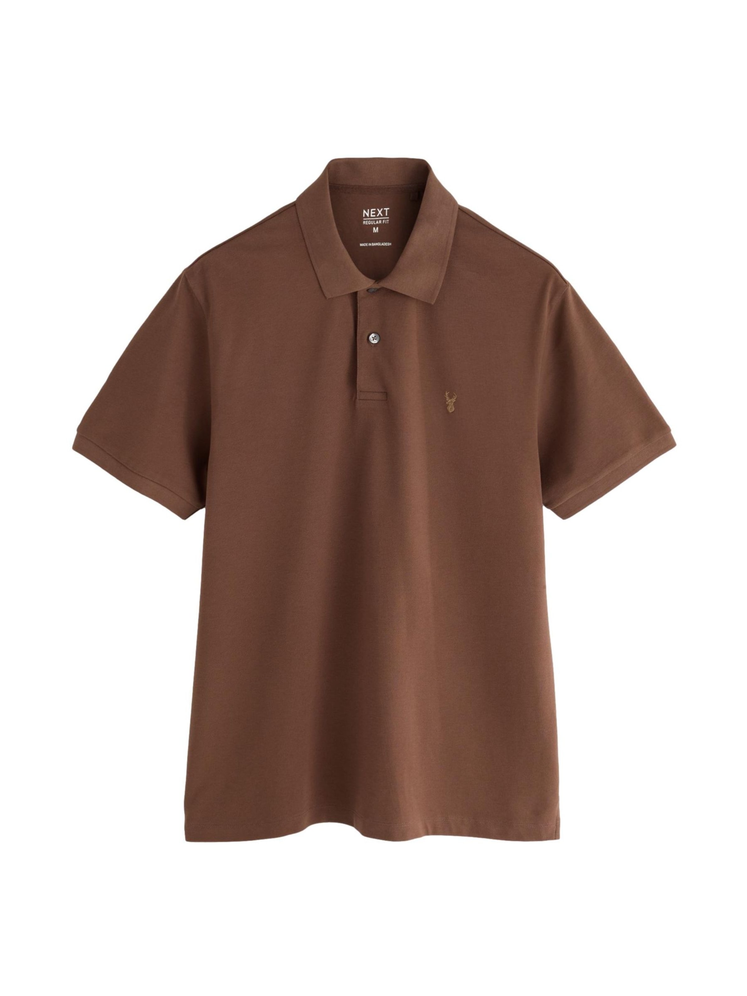 Next Camisa em XS/regular em castanho, Vista do artigo