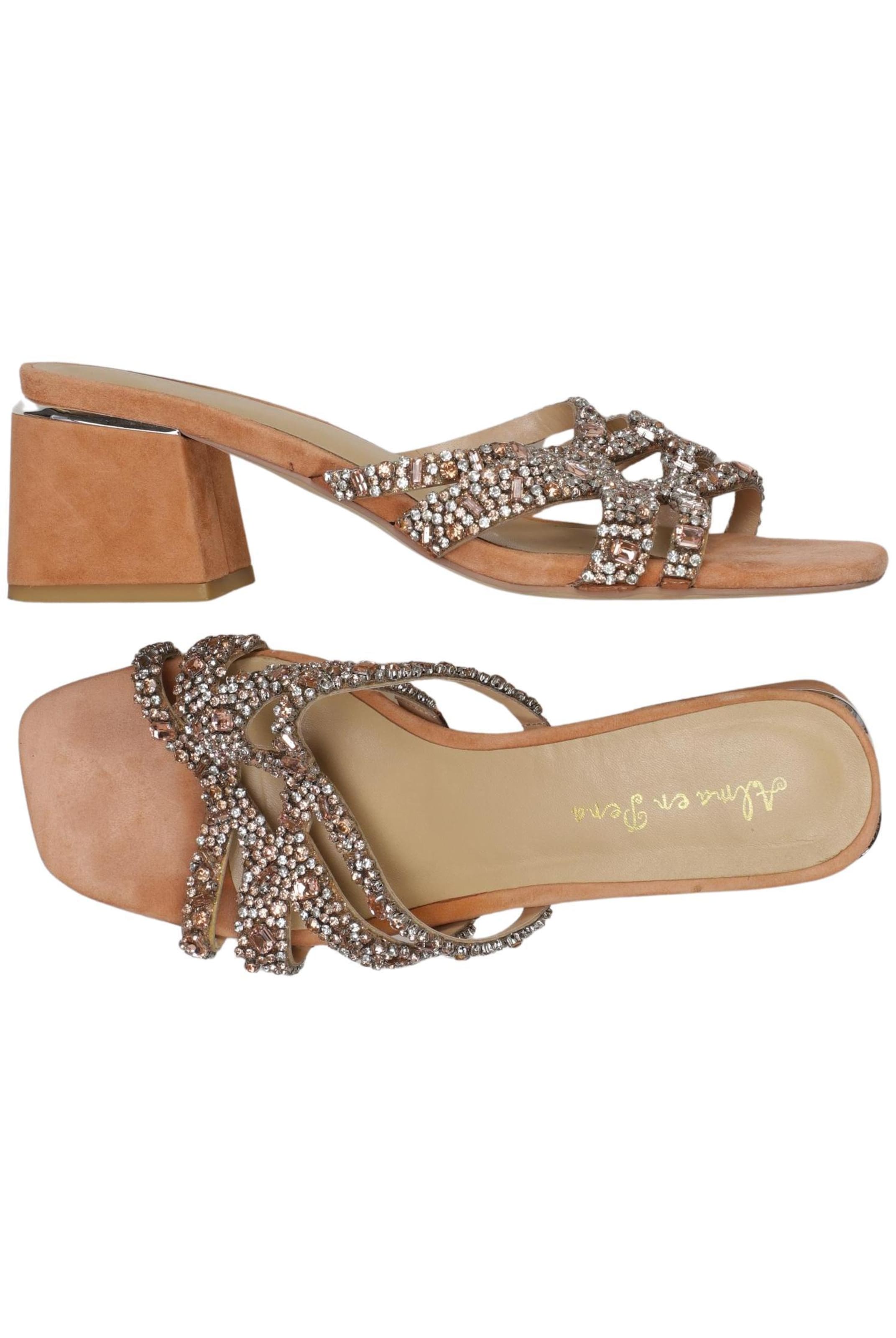 Alma En Pena Sandals & High-Heeled Sandals in 39 in Brown: front