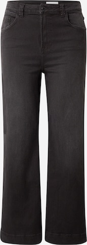 juoda Noisy May Curve Kliošinis Džinsai 'NMROOXY': priekis