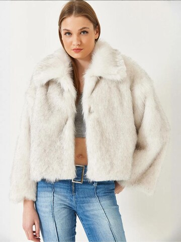 Veste mi-saison Bianco Lucci en blanc