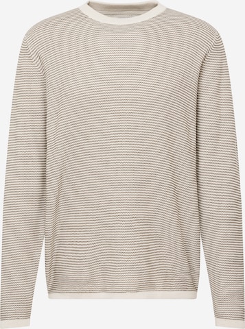 JACK & JONES Pullover 'LUCAS' in Beige: predná strana