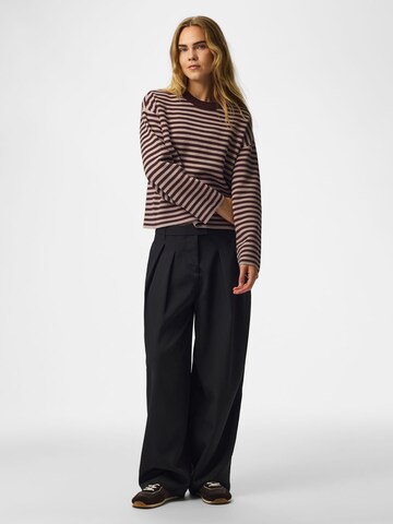PIECES Pullover 'PCJassy' in Braun