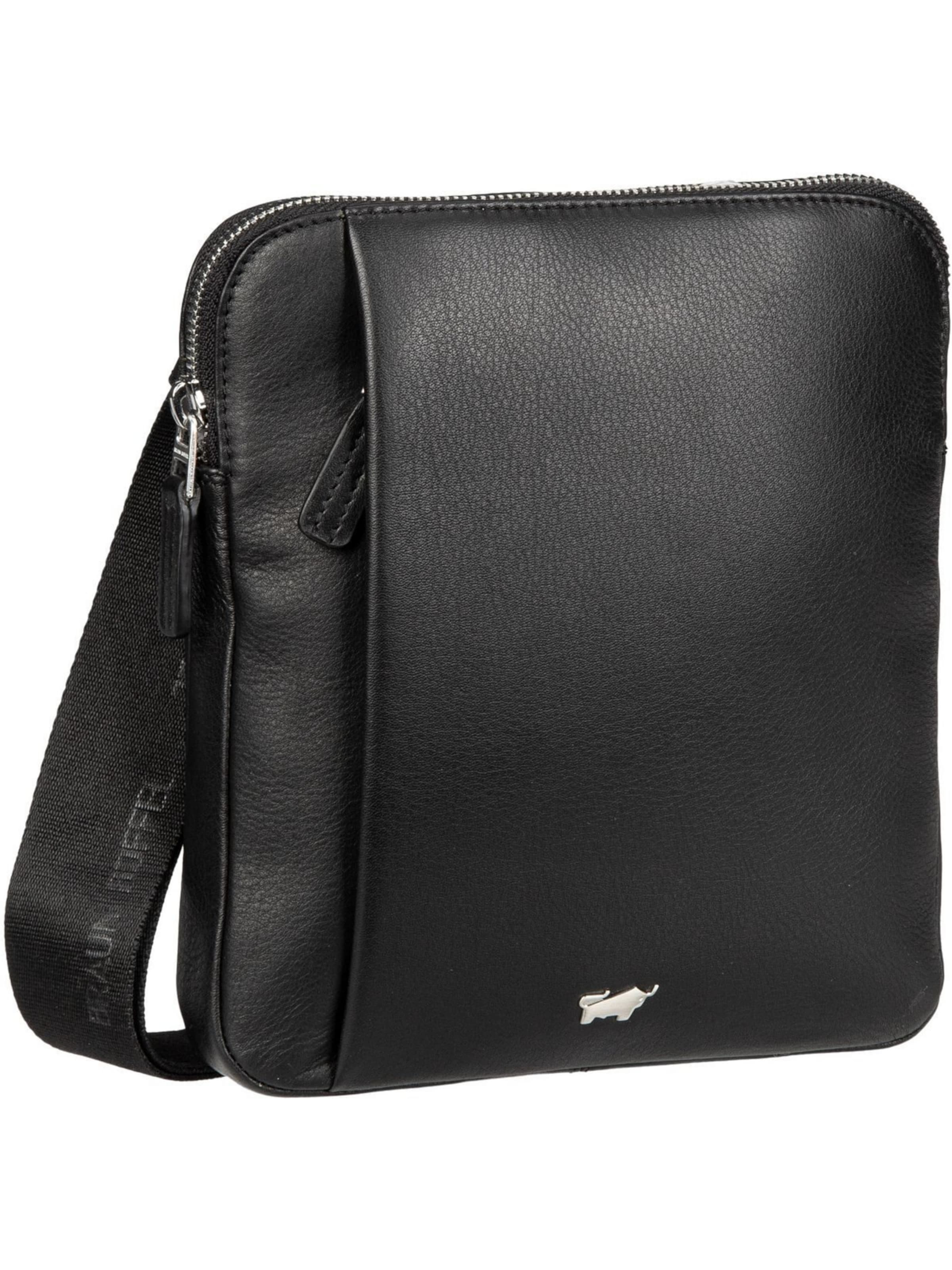 Braun Büffel Umhängetasche 'GOLF 3.0 XBody Zip S' in Schwarz: Vorderseite