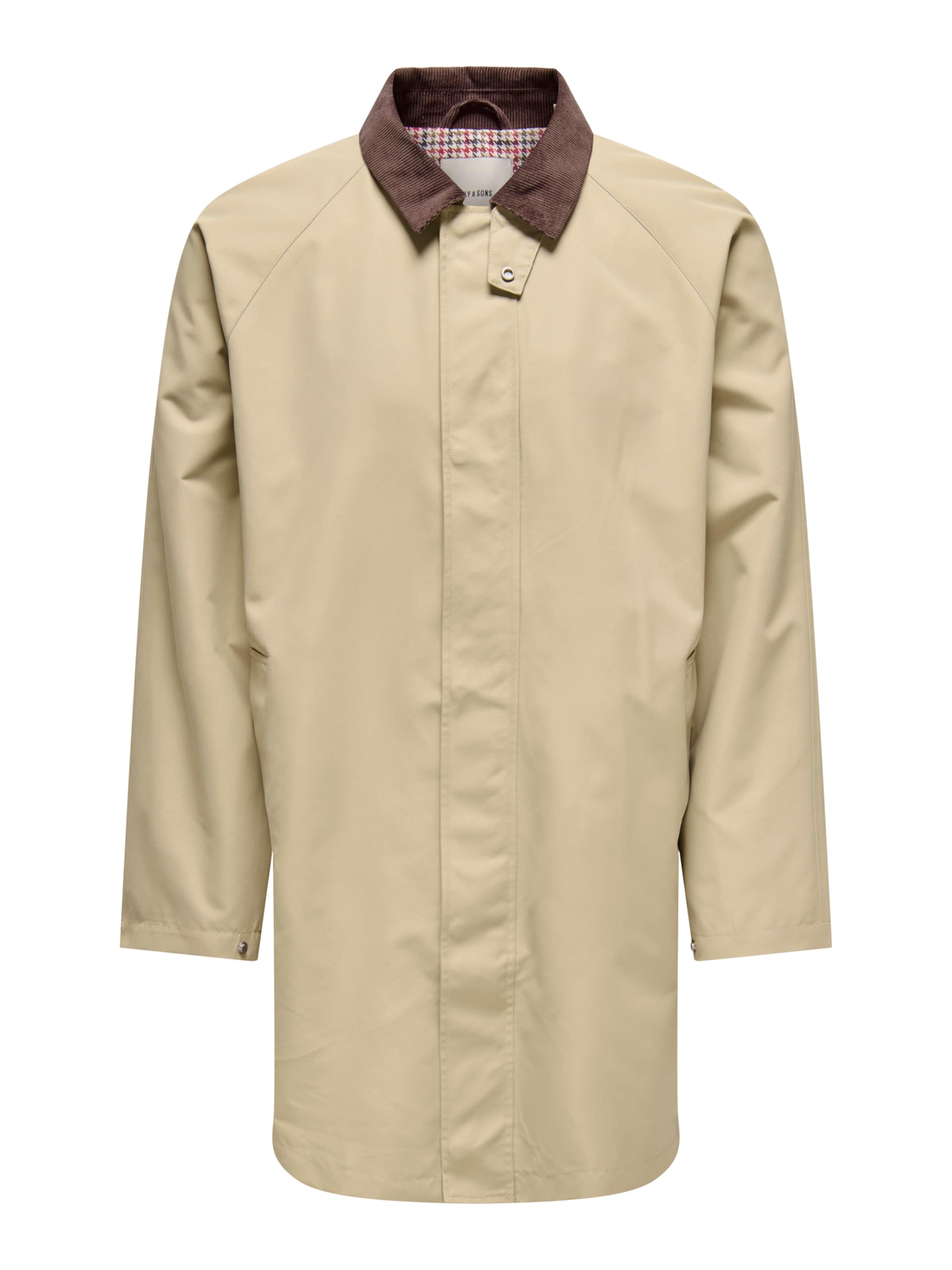 Only & Sons Mantel 'ONSKOSMO' in Beige: Vorderseite