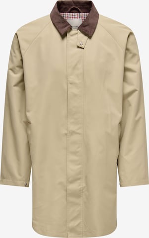 Only & SonsPrijelazni kaput 'ONSKOSMO' - bež boja: prednji dio