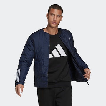 Geacă outdoor de la ADIDAS SPORTSWEAR pe albastru: față