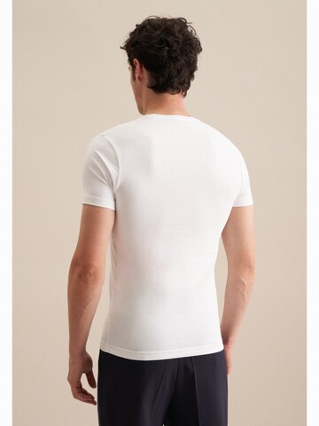 T-Shirt 'Schwarze Rose' SEIDENSTICKER en blanc