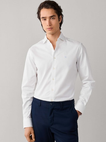 Regular fit Camicia di Hackett London in bianco: frontale