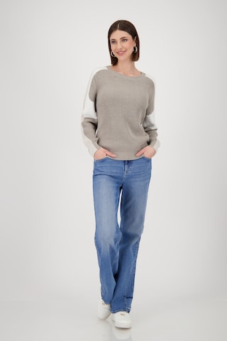 Pullover di monari in beige