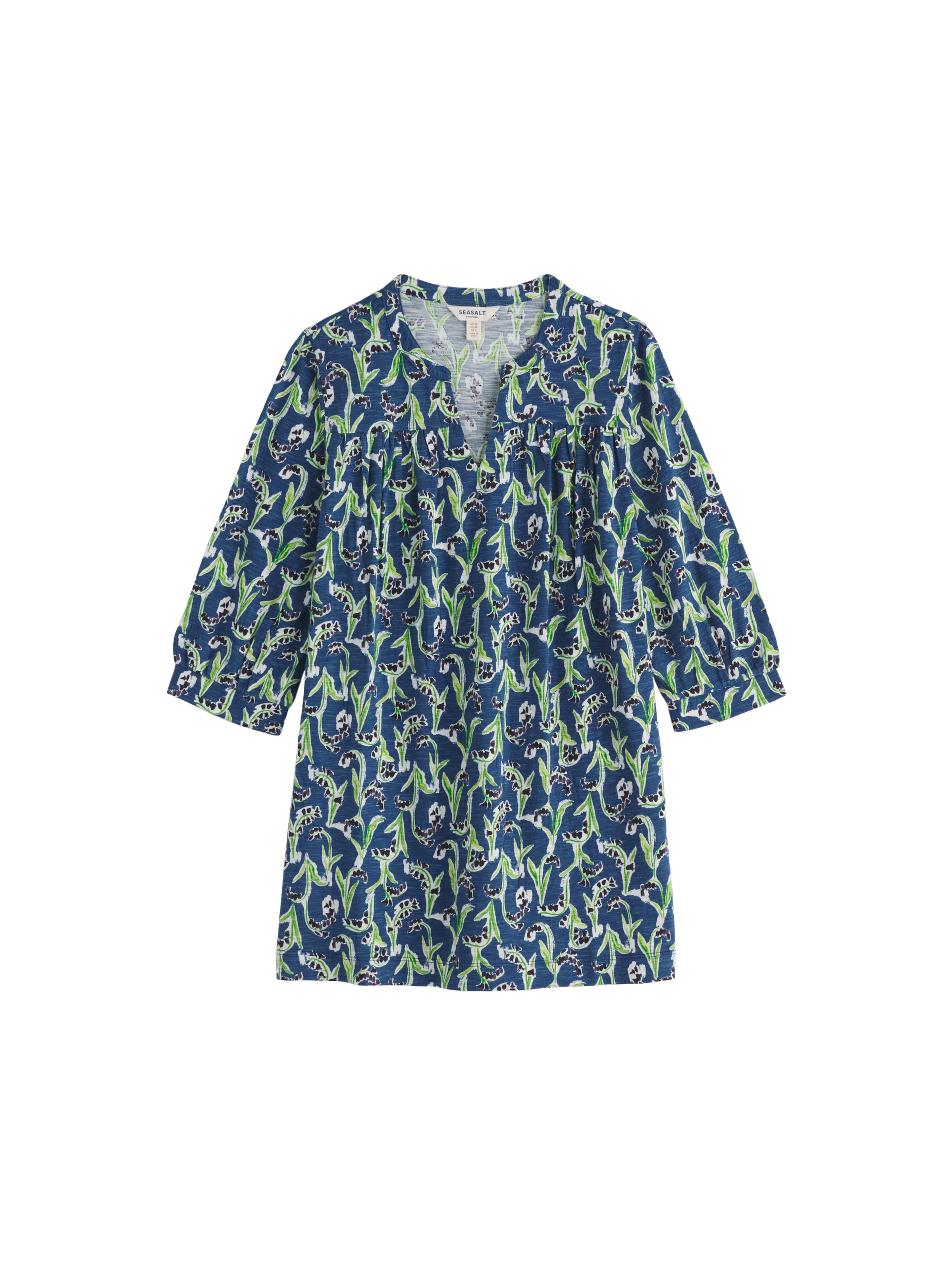 Chemisier 'Sithney' Seasalt Cornwall en bleu : devant