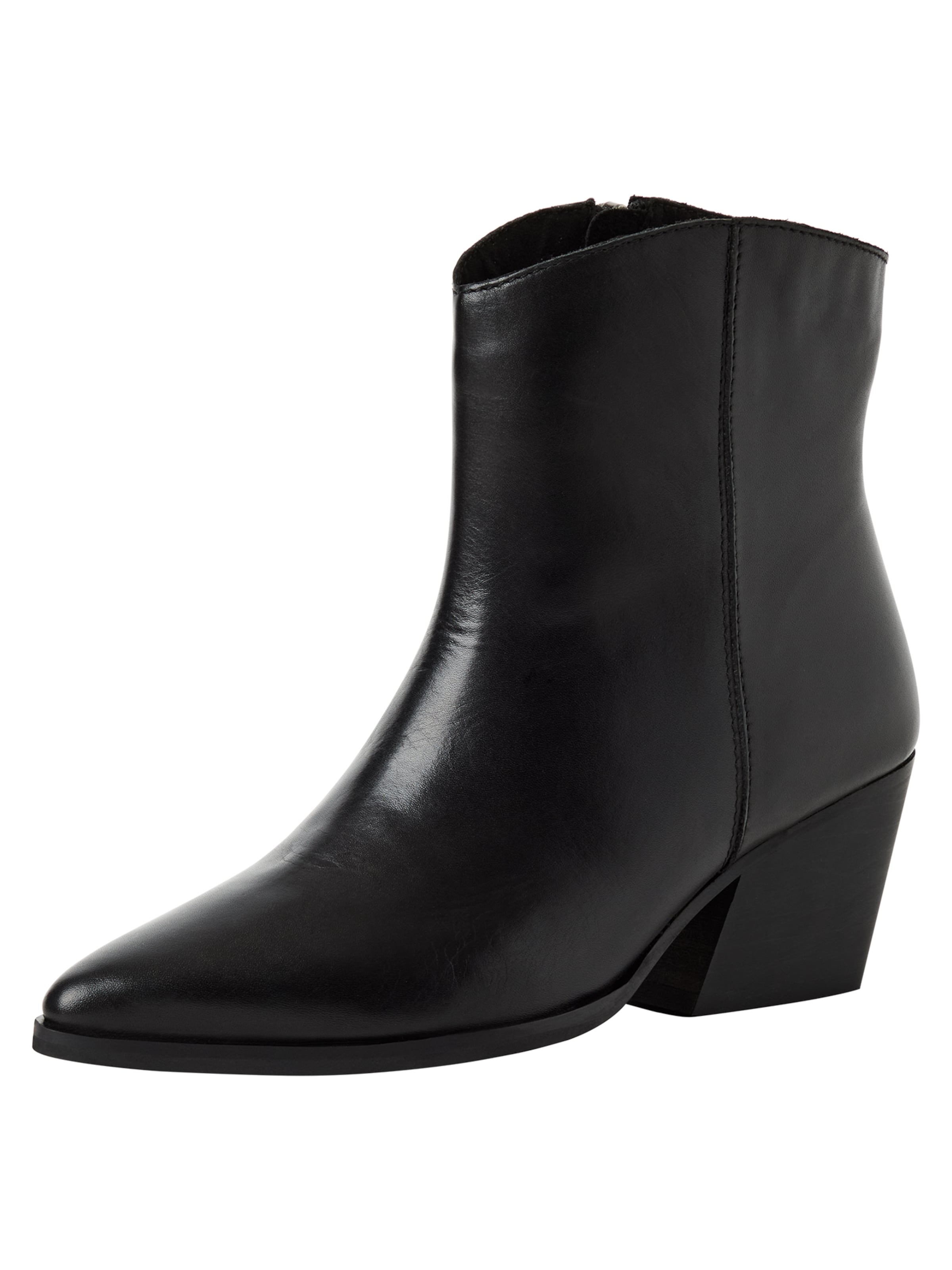 MARCO TOZZI Ankle Boots in Black: front