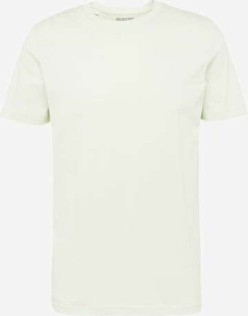 SELECTED HOMME - Camiseta 'AXEL' en verde: frente