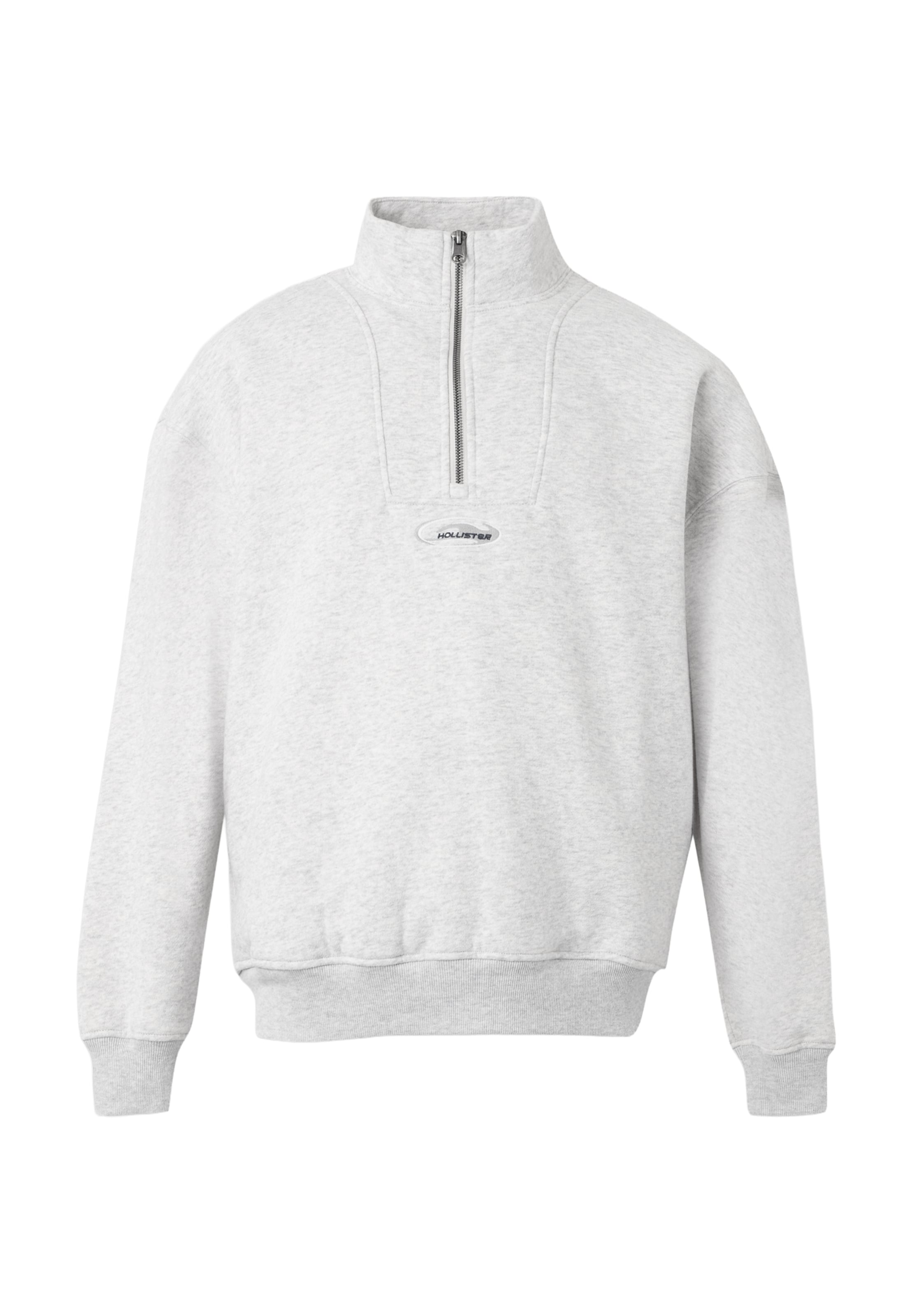 HOLLISTER Sweatshirt 'JUL2' i grå: framsida