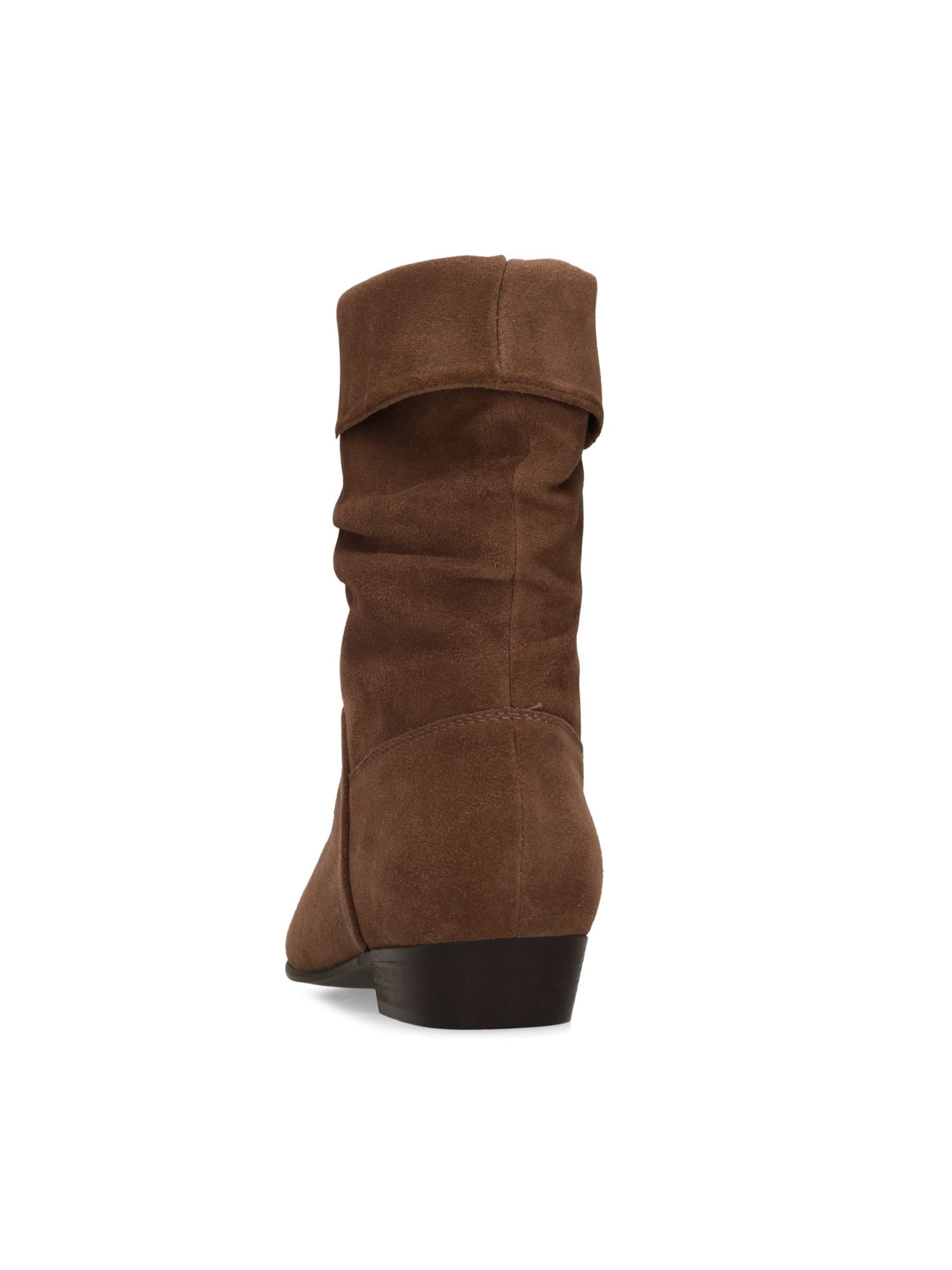 MANFIELD Ankle Boots in Brown