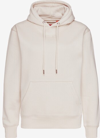 smiler. Sweatshirt in Beige: front