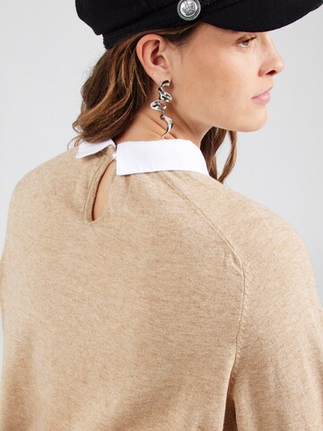 ONLY Carmakoma Pullover 'CARANGIE' in Beige