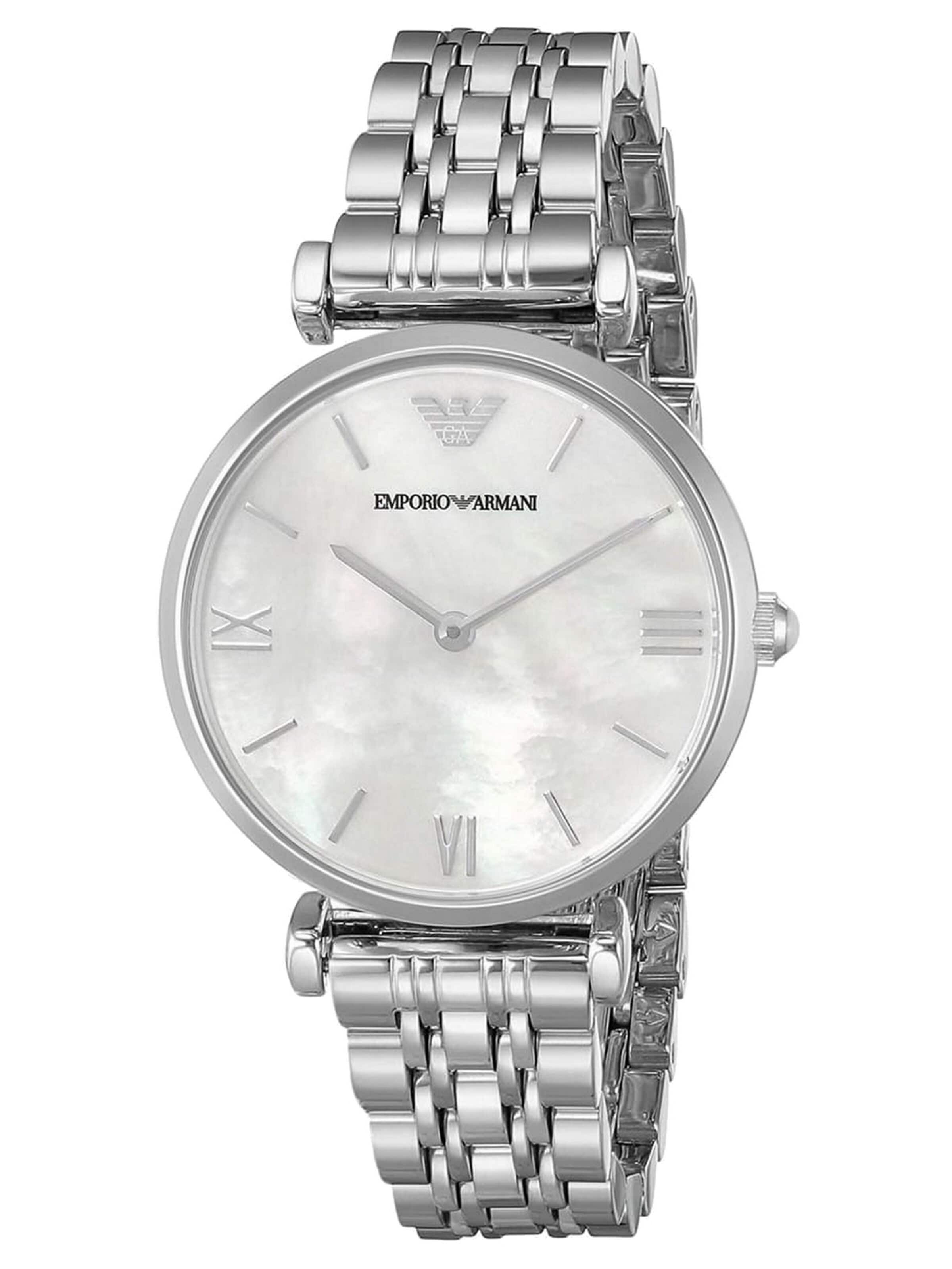 Montre à affichage analogique 'Women Watch 32 mm' Emporio Armani en gris : devant