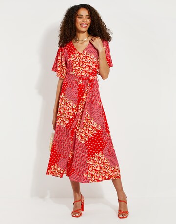 Threadbare Shirt dress 'Fruit' in Red: front