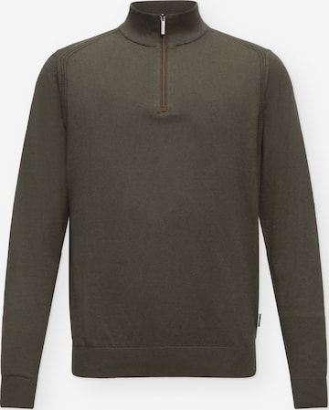 Pull-over bugatti en vert : devant