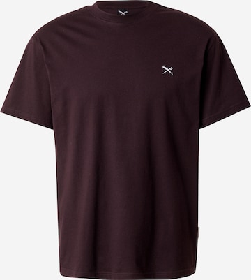 Iriedaily - Camiseta en rojo: frente