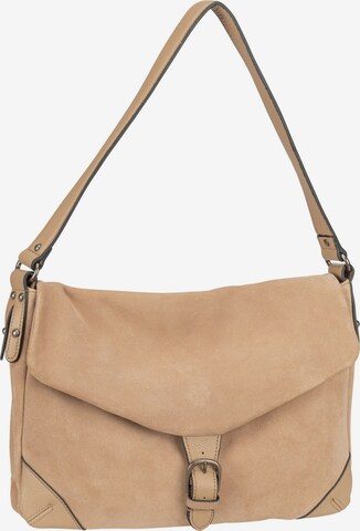 FREDsBRUDER Schultertasche 'Sylvin' in Beige: predná strana