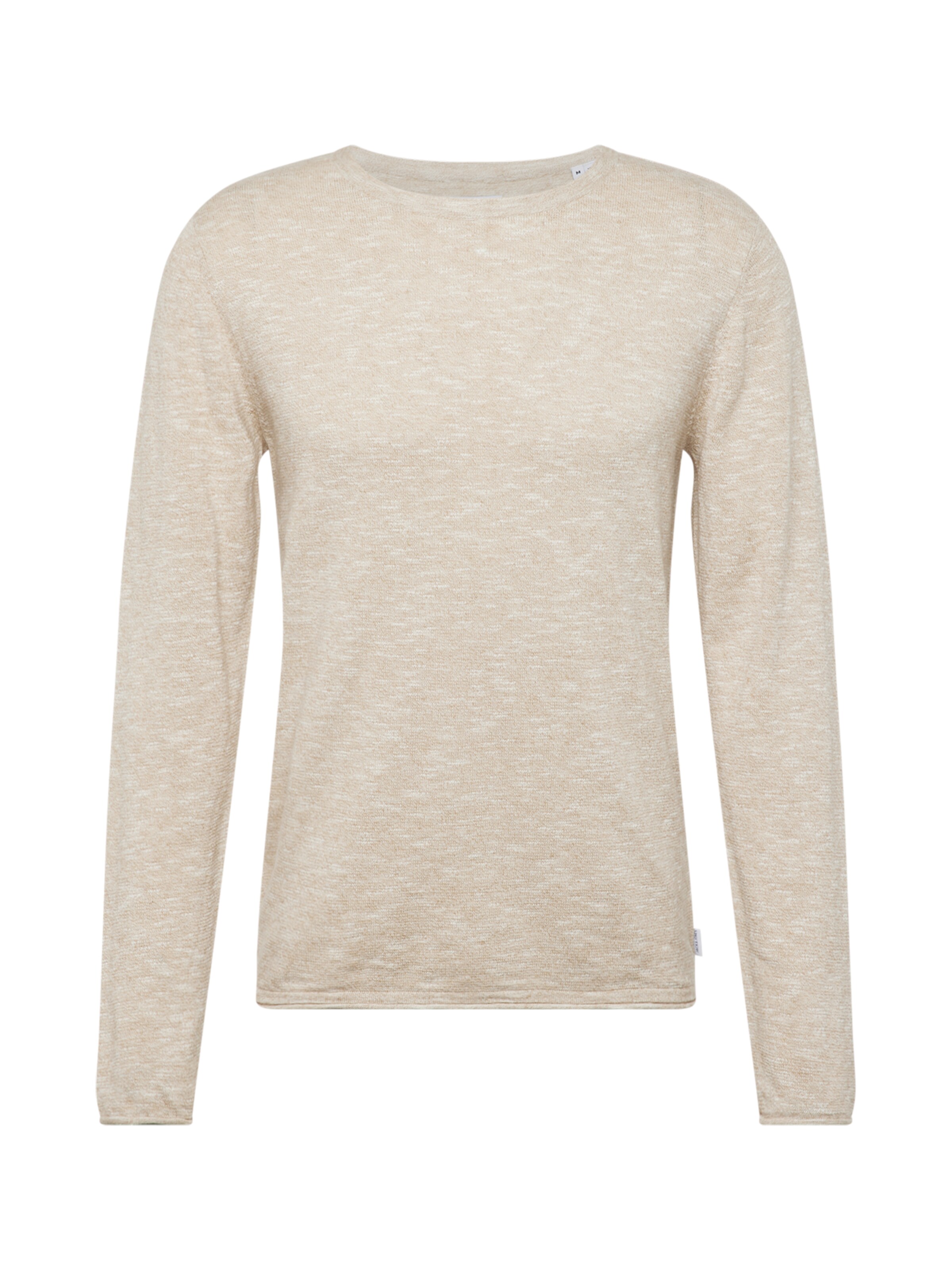 JACK & JONES Trui 'JJELINEN' in Beige: voorkant