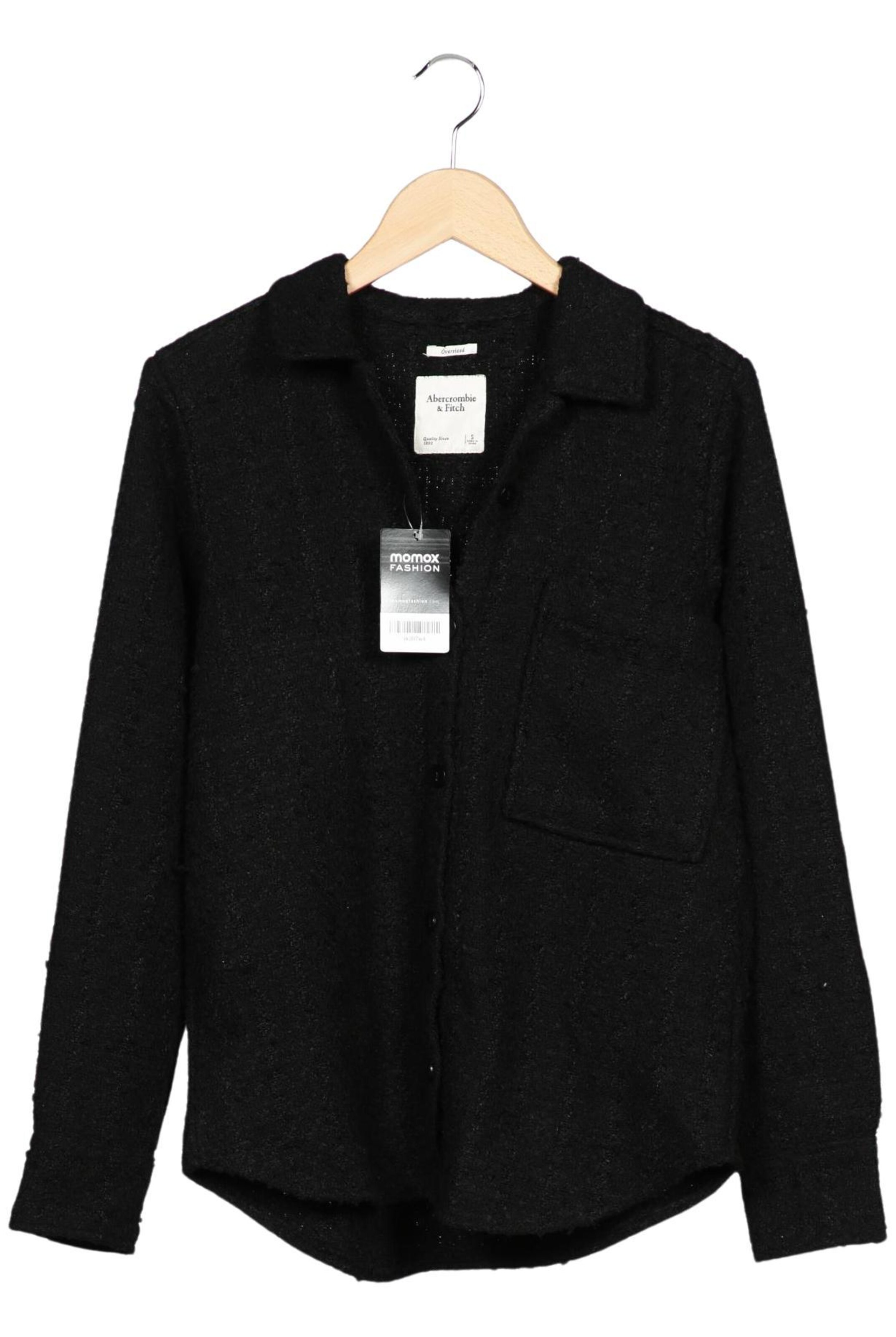 Abercrombie & Fitch Jacket & Coat in S in Black: front
