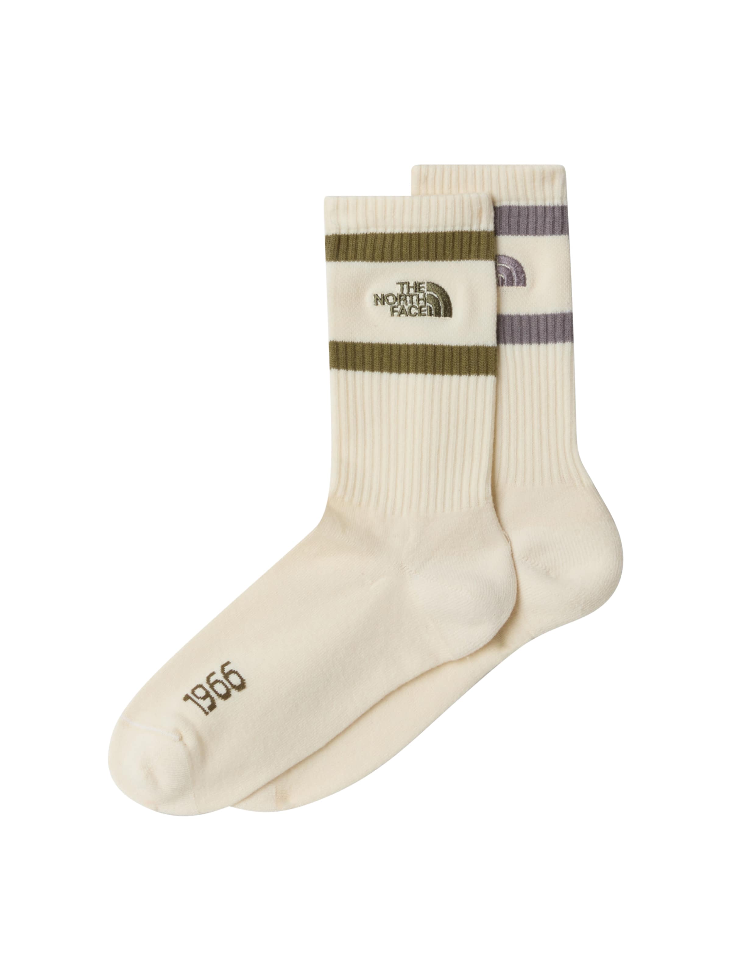 THE NORTH FACE Socks in Muddy colored / Khaki / natural white, Item view