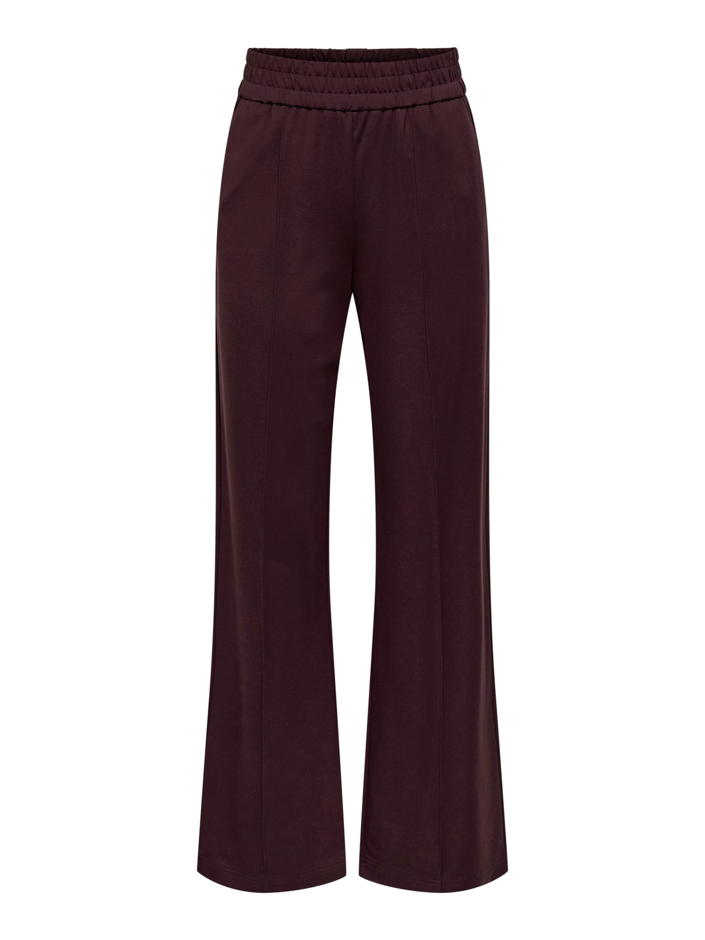 ONLY Broek 'Poptrash' in 36 in de kleur Bordeaux, Productweergave