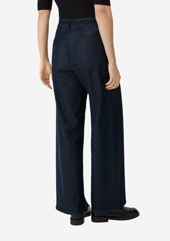 COMMA Wide Leg Jeans in Blau: zadná strana