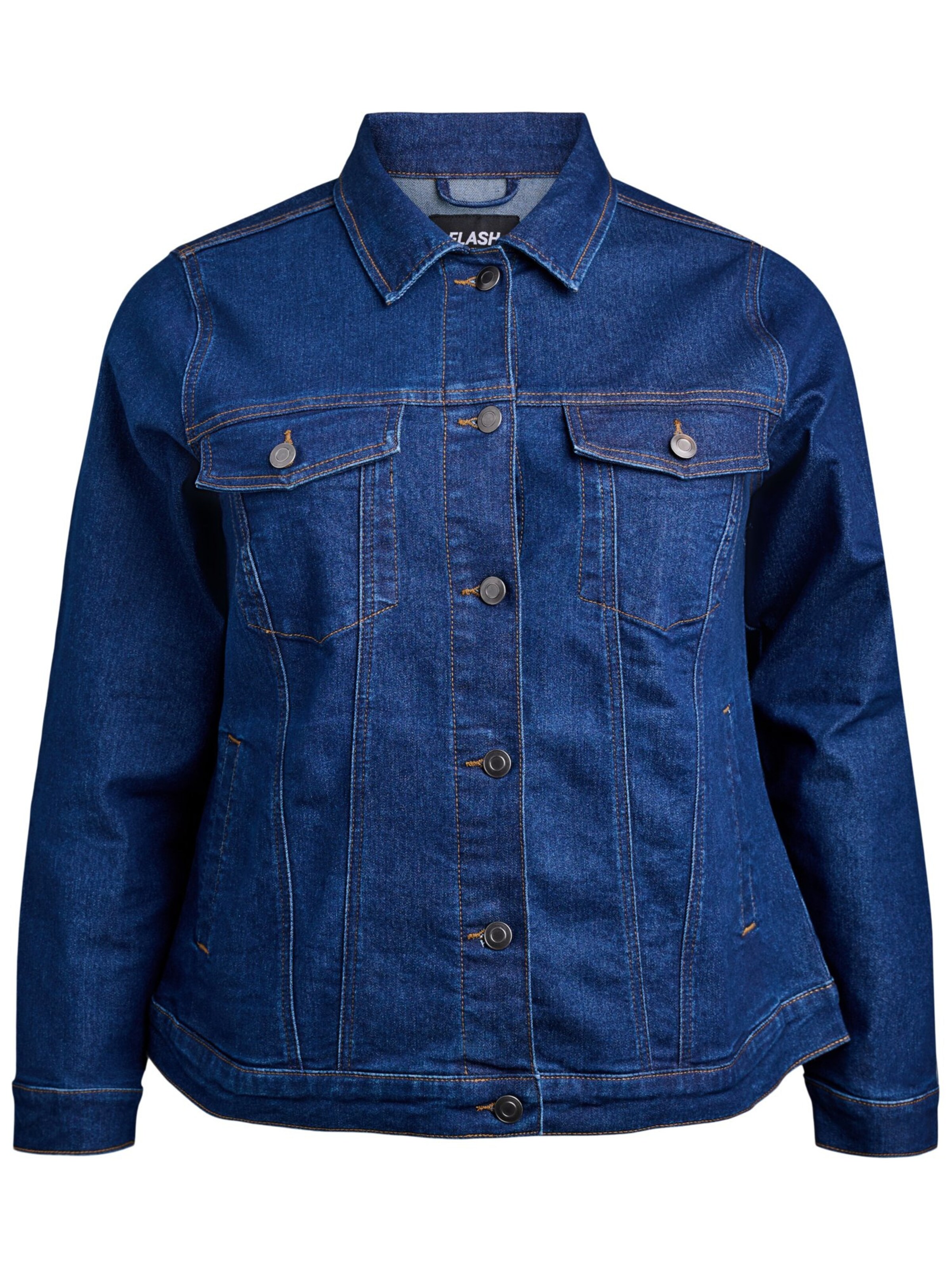 Zizzi - Casaco meia-estação 'Flnina' em azul: frente