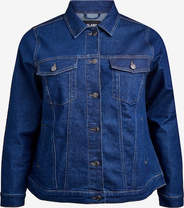 mėlyna Zizzi Demisezoninė striukė 'Flnina': priekis