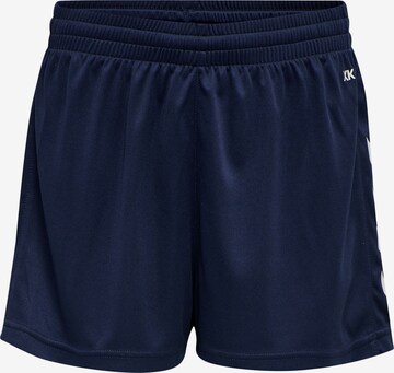 Hummel Sportbroek in Blauw: voorkant