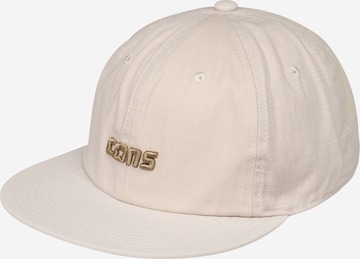 Cappello da baseball di CONVERSE in beige: frontale