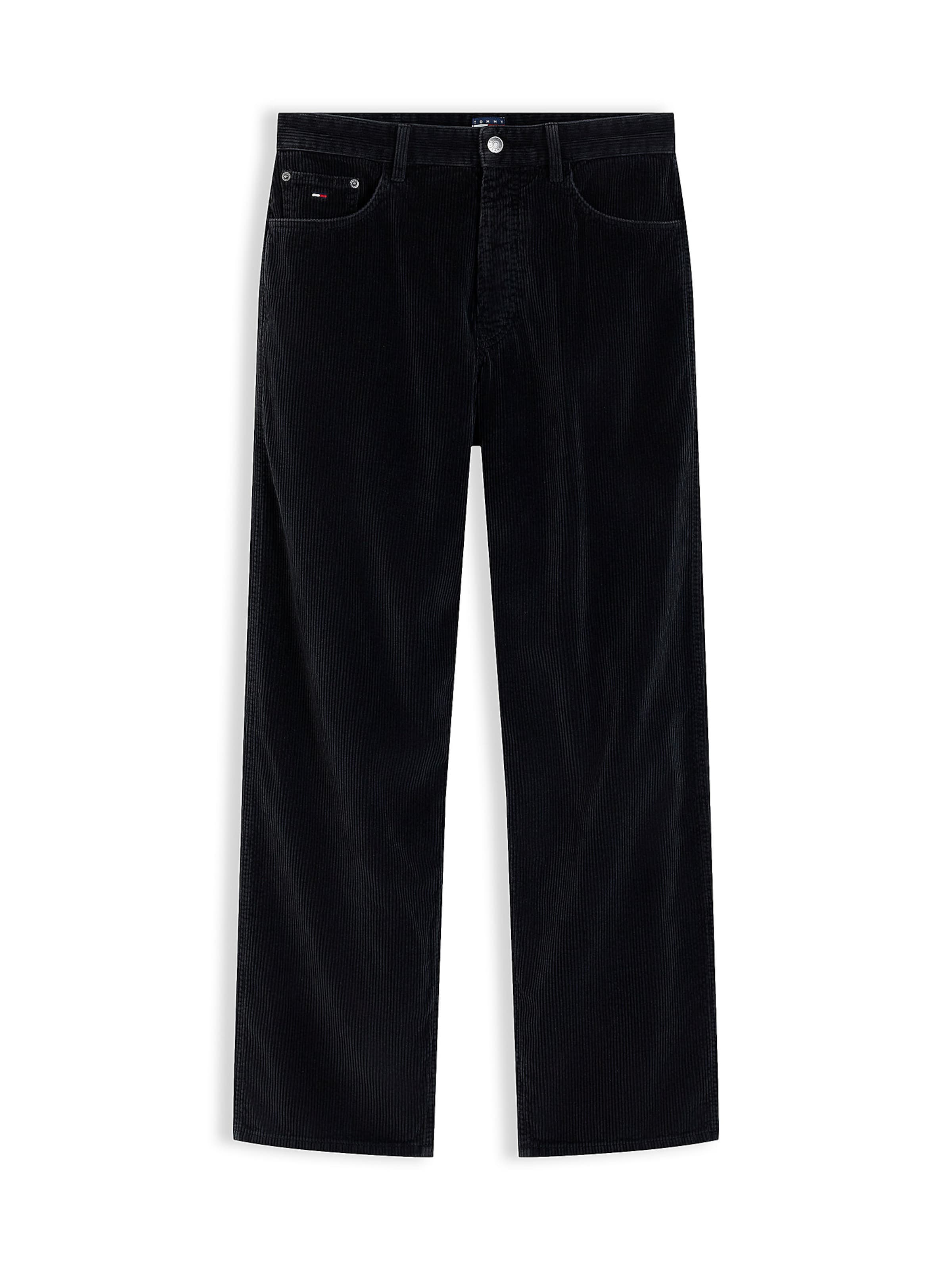 Tommy Jeans regular Bukser 'Jaimie' i sort: forside