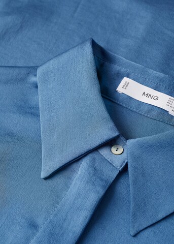 MANGO Bluse 'Ideale' in Blau