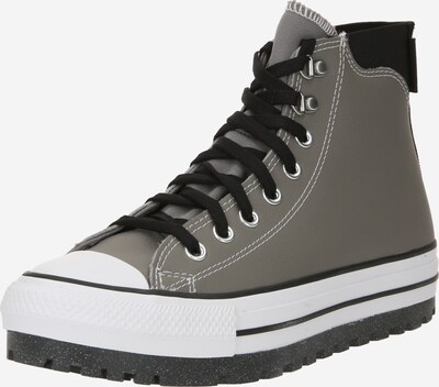 CONVERSE Sapatilhas altas 'CHUCK TAYLOR ALL STAR CITY' em cinzento / preto / branco, Vista do produto